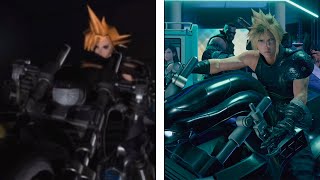 Final Fantasy VII Remake | Original VS Remake | CGI Cinematics Comparison