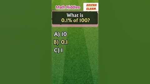 Math Riddle Quizlet Part 6 | Akifah Elham #youtubeshorts