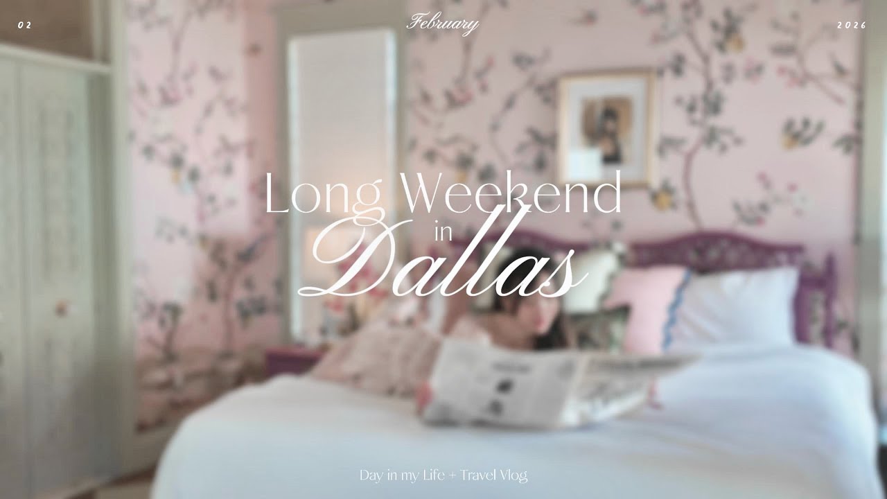 Long Weekend in Dallas | Exploring McKinney ✦ Cottagecore Photoshoot ✦ Afternoon Tea at Dior