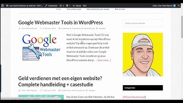 Google Webmaster Tools koppelen aan je WordPress website