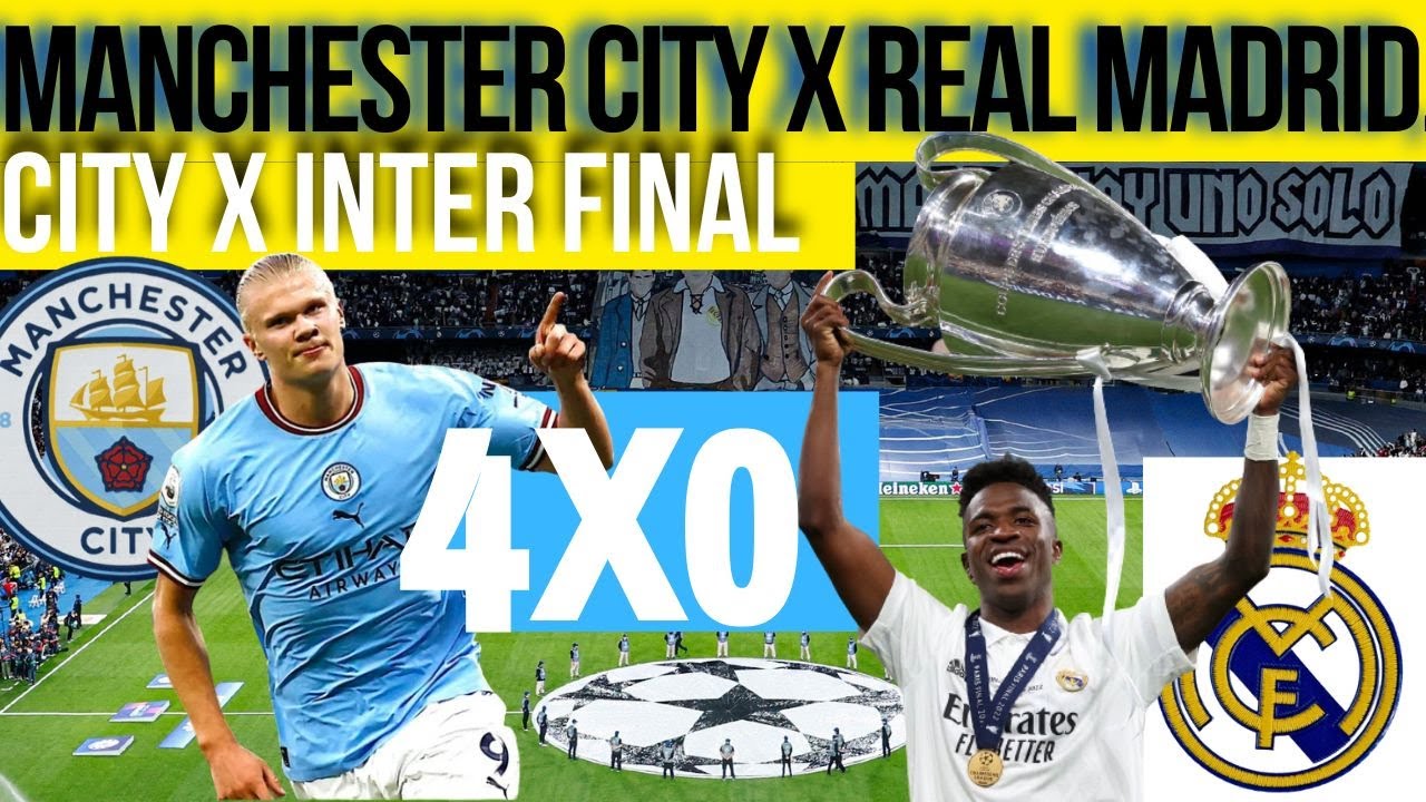 Manchester City ATROPELA o Real Madrid e VAI À FINAL da Champions League!