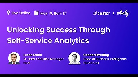 Unlocking Success Through Self-Service Analytics