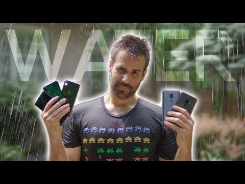 IPHONE X & SAMSUNG GALAXY S9 PLUS GET DESTROYED // ULTIMATE WATER RESISTANCE TEST!