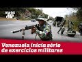 Venezuela inicia série de exercícios militares