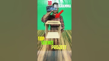 #experiment😱3D ologramma #top science project #yt shorts #viral #viral videos #youtube shorts