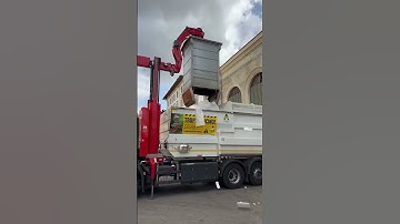 Garbage Trucks Of  Florence Italy
