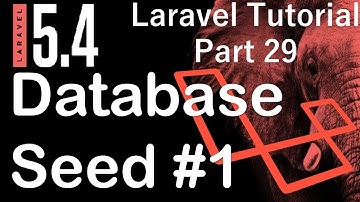 Laravel 5.4 Tutorial | Database Seed #1  | Part 29 | Bitfumes