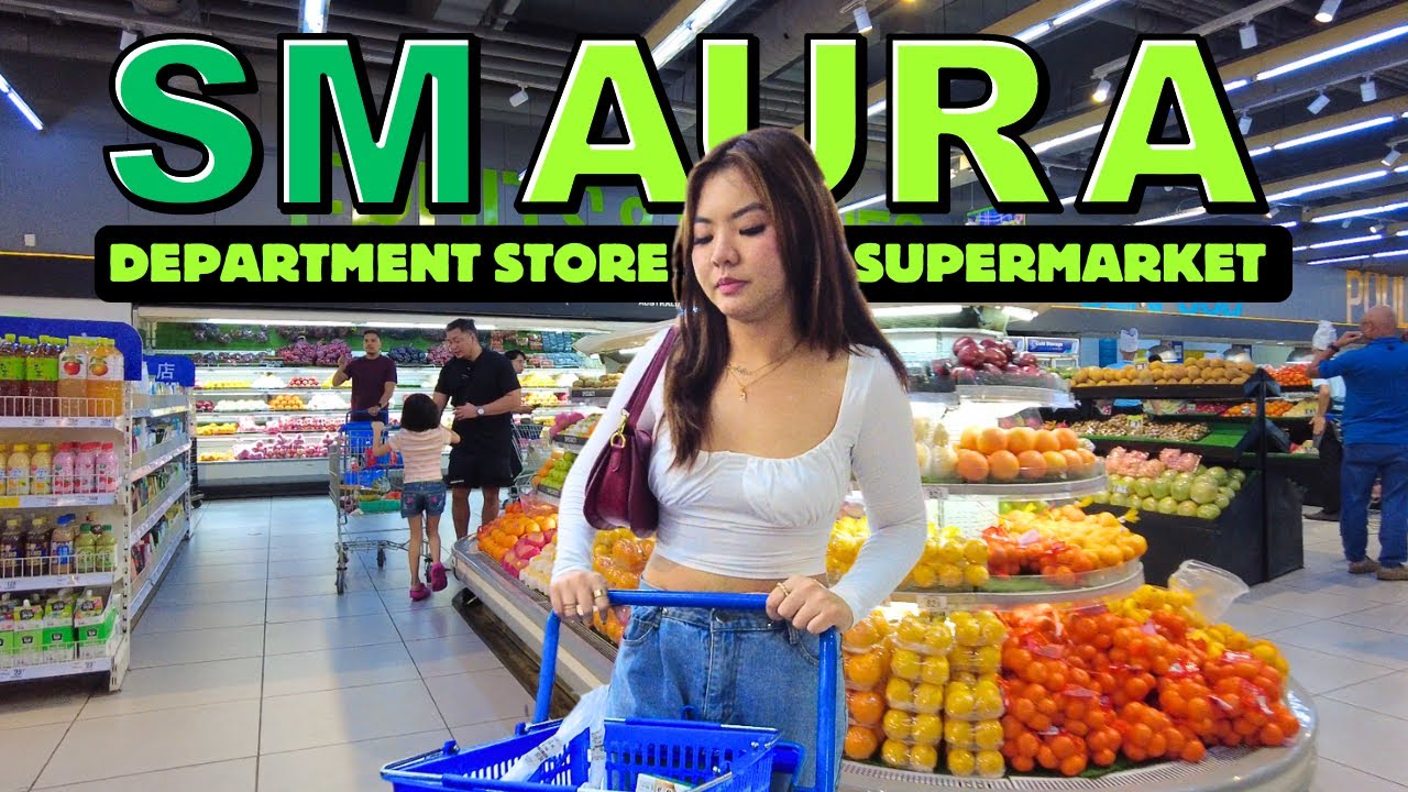 [4K] SM AURA PREMIER DEPARTMENT STORE & SUPERMARKET TOUR