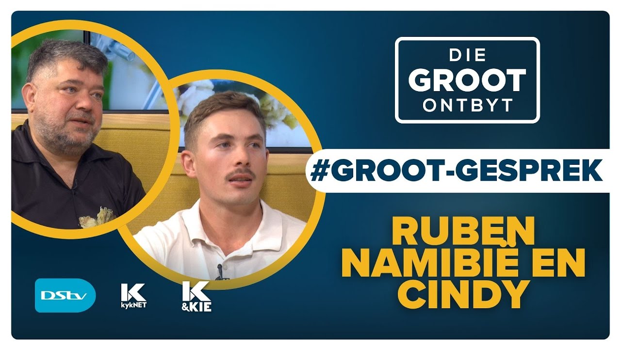 Ruben Lambrechts en Pieter van Zyl oor die boek getiteld 'Ruben Namibië ...