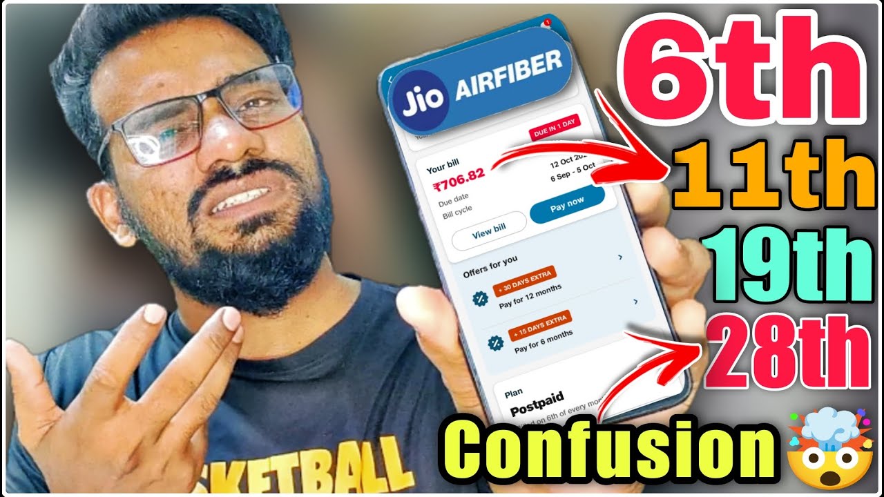 Jio AirFiber Billing Cycle Confusion: Multiple Dates Forced You To Pay Extra Charges😬बच नहीं सकते🙄