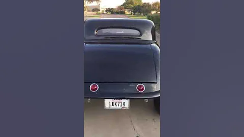 BAD ASS TEXAS STREET ROD WITH ZOOMIES OPEN HEADERS