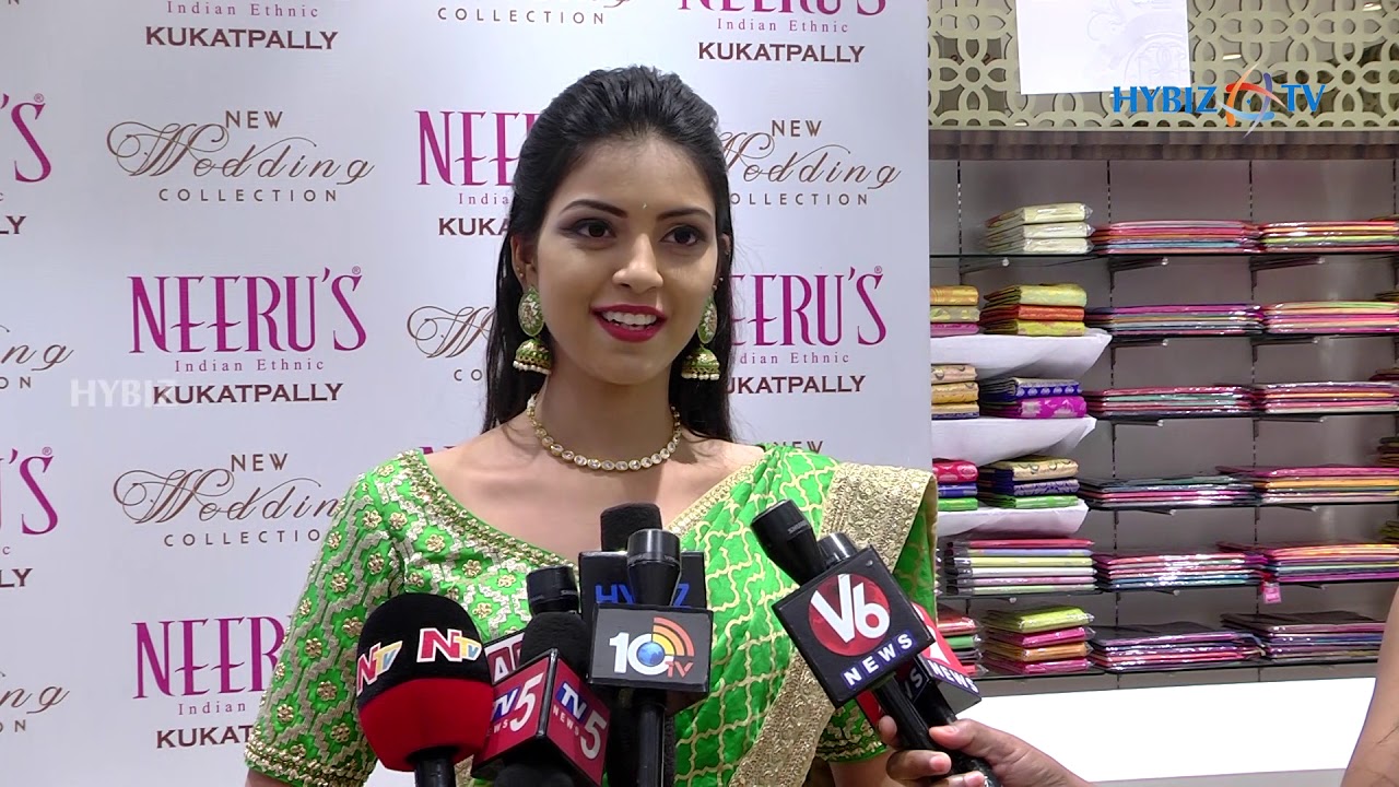 newspaper mockup New Wedding & Festival Collections launches at Neeru's india
