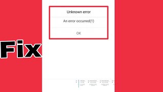 Unknown error An error occurred Video Play Problem in The redmi Phones MIUI