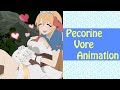 【vore】Pecorine vore Animation【丸呑み】