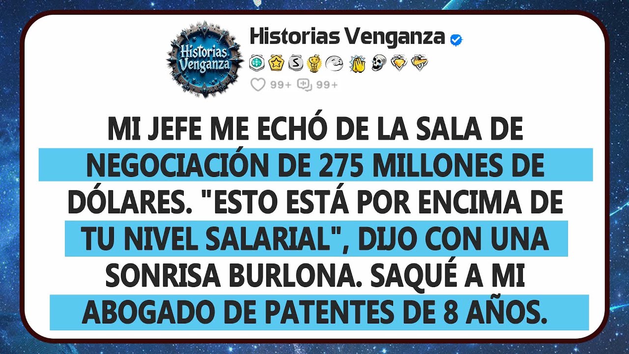 Mi Jefe Se Apropió De Mi Sistema De 275 Millones, Así Que Lo Aniquilé Con Mis Patentes.