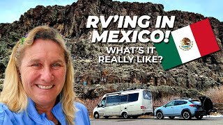 Mexico in a Leisure Travel Vans Unity, solo female RVer fills us in!