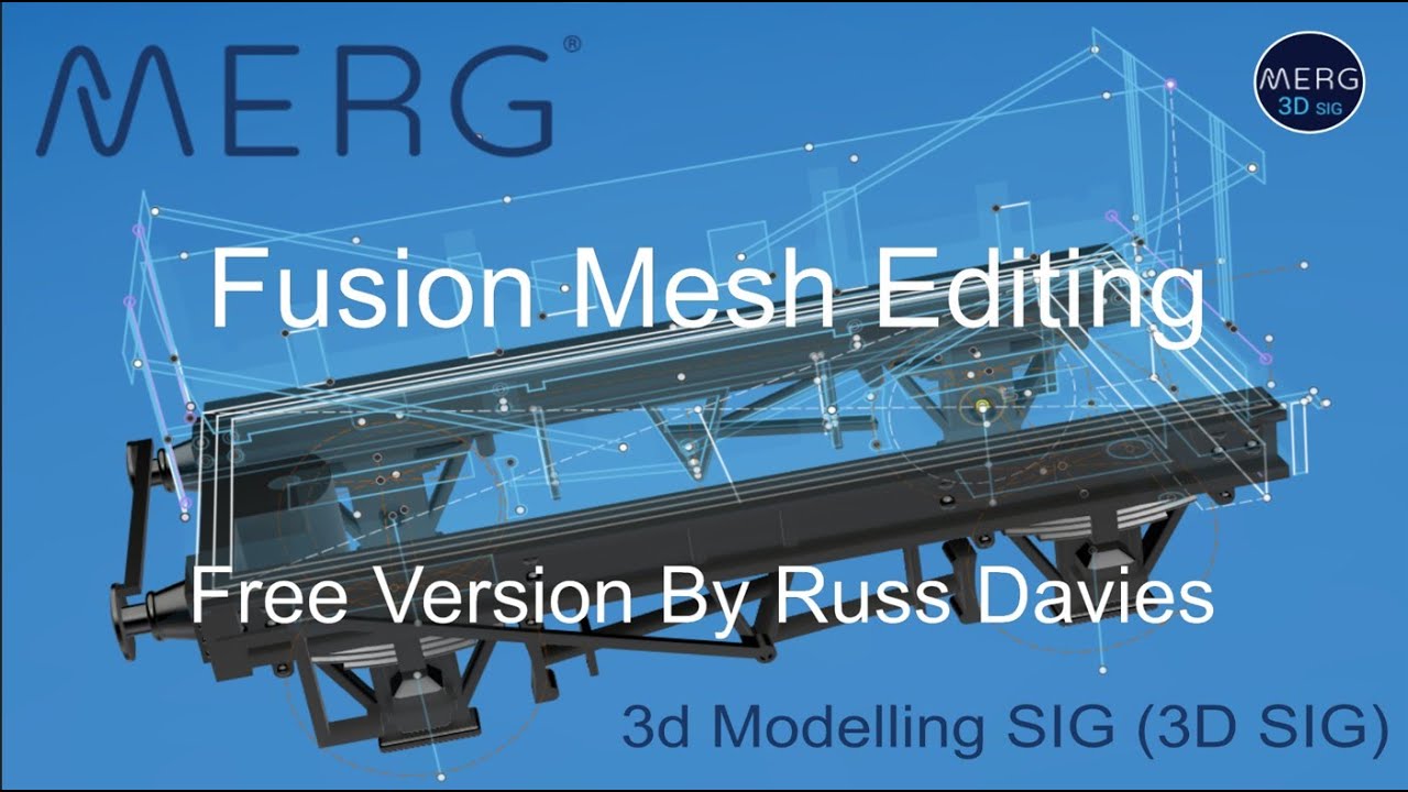 Fusion Free Version Mesh Editing - YouTube