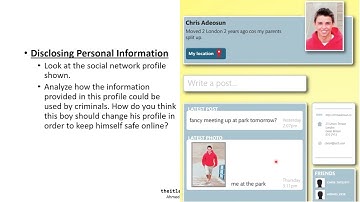 Chapter 8 - Part 3 - Online Communities - Edexcel IGCSE ICT