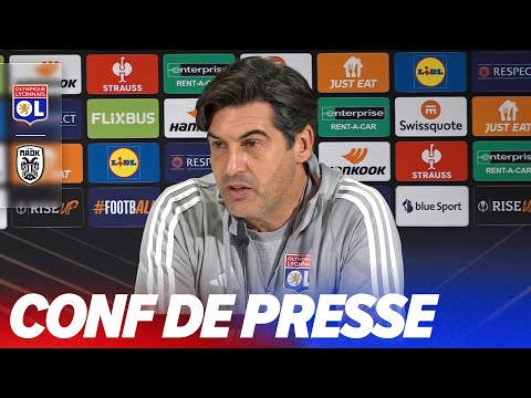 CONFÉRENCE DE PRESSE : OL