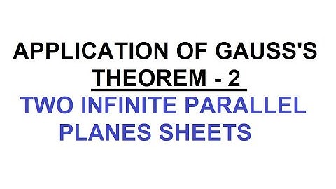 APPLICATION OF GAUSS
