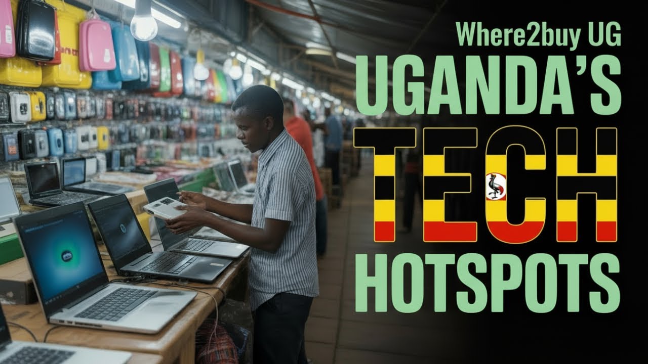 Uganda's Tech Hubs: Best Places to Buy Electronics (Phones, Laptops & More!