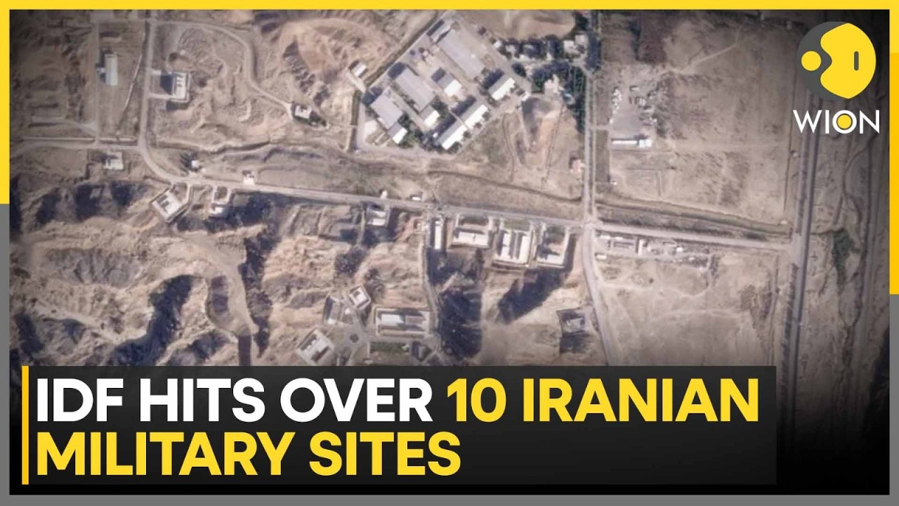 Israel-Iran War: IDF Presses Attacks on Iran's Command and Intelligence HQs | WION BREAKING