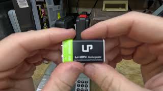 Review: LP 9V Rechargeable Battery Pack, 4Pack 800mAh Liion 9 Volt Battery