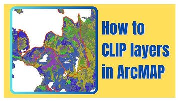 How to clip layers in arcmap