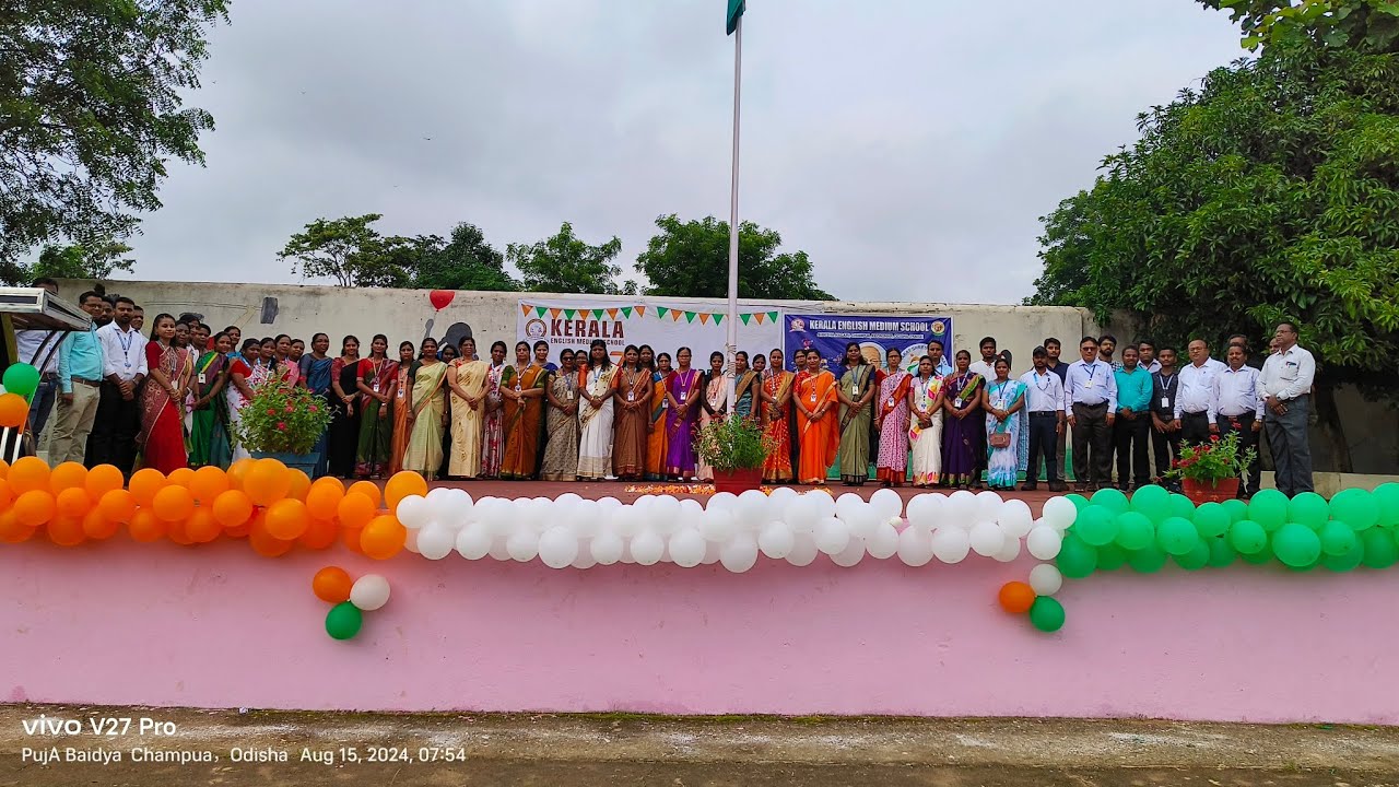 78th Independence Day Celebration Kerala English Medium school, Champua ...