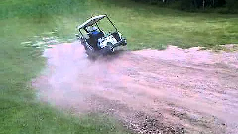 Drunk Golf Cart Driver!!