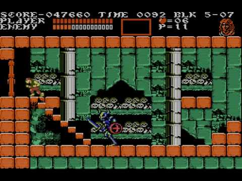 Castlevania III (Grant) Boss 8 Skull Knight King -...