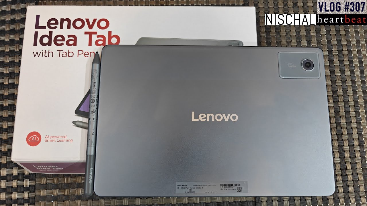 Lenovo Idea Tab Smartchoice with Pen 5G | Mediatek Dimensity 6300 | NISCHAL heartbeat Vlog Ep- 307