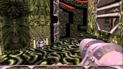 Duke Nukem 3D Walkthrough E2L11 - Lunatic Fringe (Secret) [Come Get Some]
