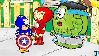 Os Super-Heróis - Desenho Com Os Vingadores