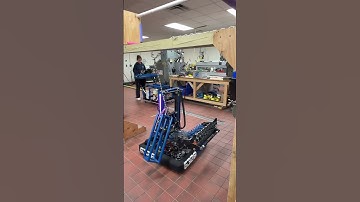 FRC6328 2025 Manta 3.0 Still Climbs! #frc #reefscape