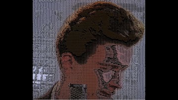 Rick Astley - Never Gonna Give You Up (colored HD ASCII)