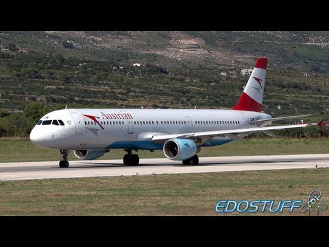 Austrian Airlines - Airbus A321-111 OE-LBB - Takeoff from SPU/LDSP Split airport