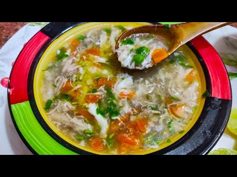 chicken-vegetable-soup-|-restaurant-jaisa-perfect-soup-|--easy-vegetable-chicken-soup-|-soup-recipe