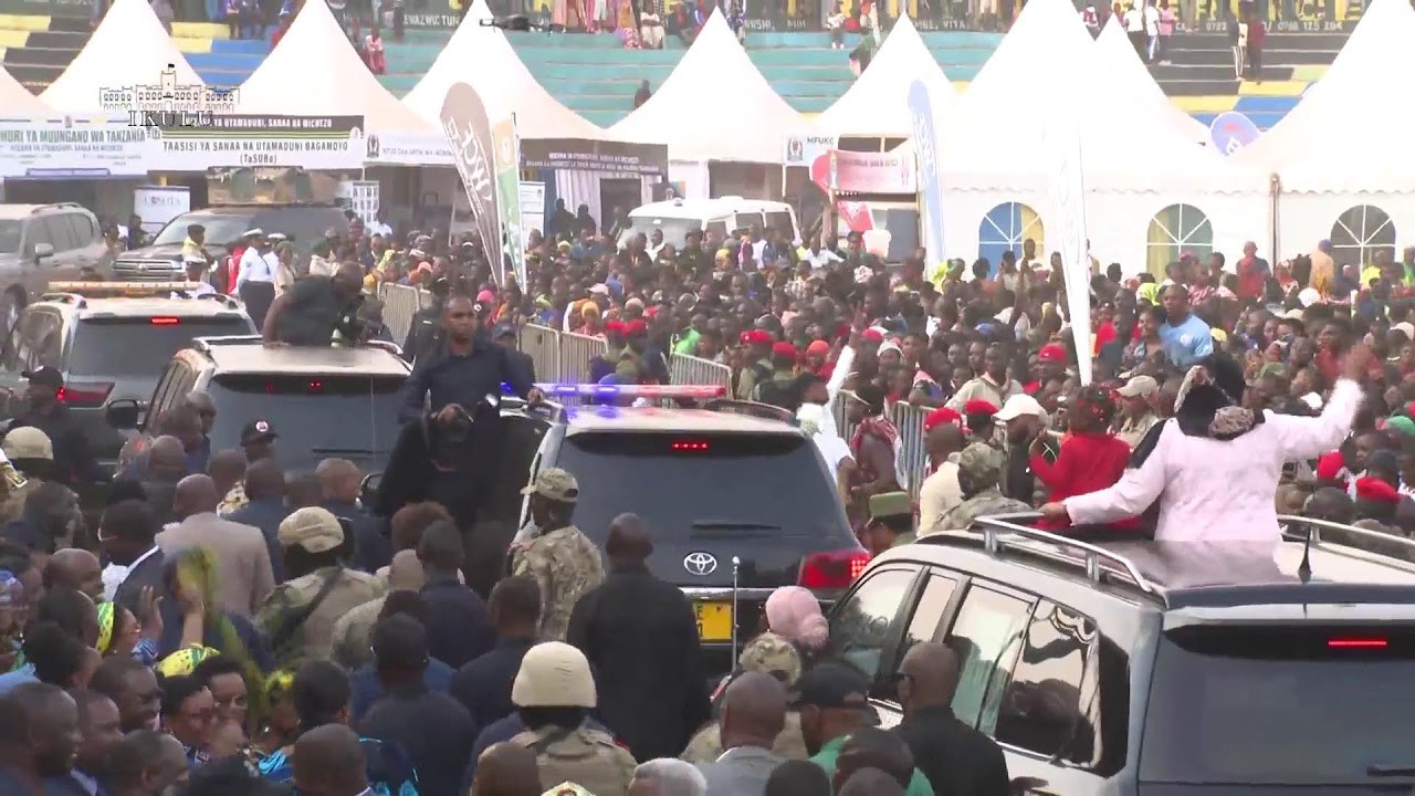 RAIS DKT. SAMIA MGENI RASMI KATIKA KILELE CHA TAMASHA LA TATU LA UTAMADUNI LA KITAIFA, UWANJA WA …