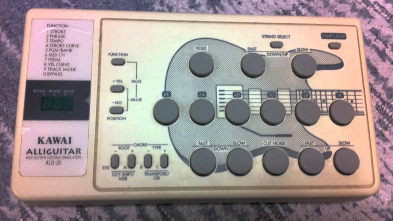 Kawai Alliguitar With Yamaha Eos B00 Youtube