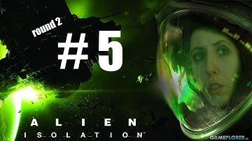 Alien Isolation Part 5 Hide and Seek with a Xenomorph
