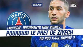 Mercato : fâcherie, documents non signés... pourquoi le prêt de Ziyech au PSG a-t-il capoté ?