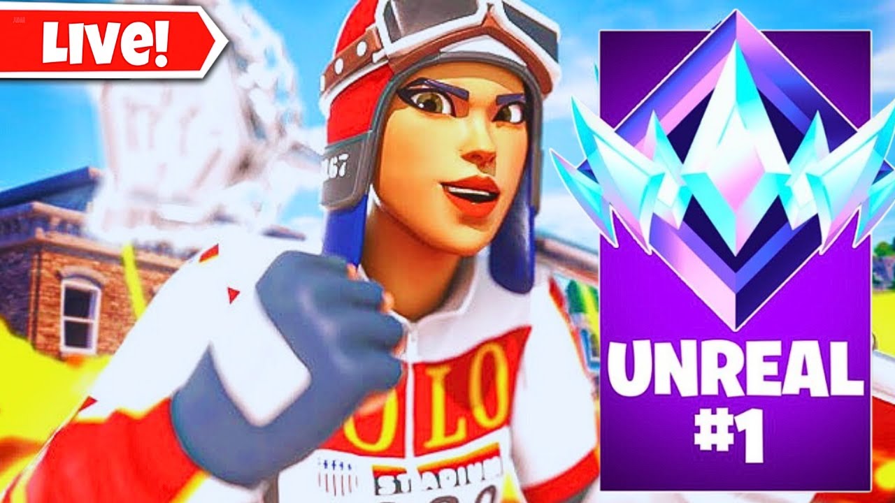 🔴LIVE - #1 UNREAL RANKED SOLO RELOAD PLAYER