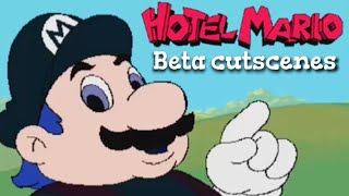 Hotel Mario - (Almost all) BETA CUTSCENES