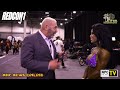 2022 ifbb pro league olympia on the spot interviews india paulino