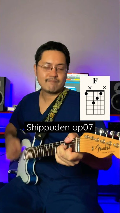 Shippuden op7. “Toumei Datta Sekkai”by Motohiro Hatachords are fun! 😃🎸🎶