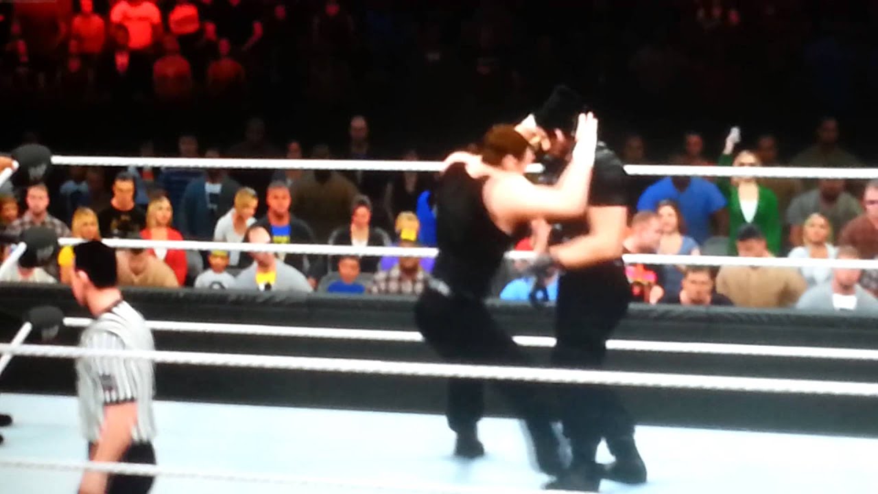 roman reigns and dean ambrose vs the authority