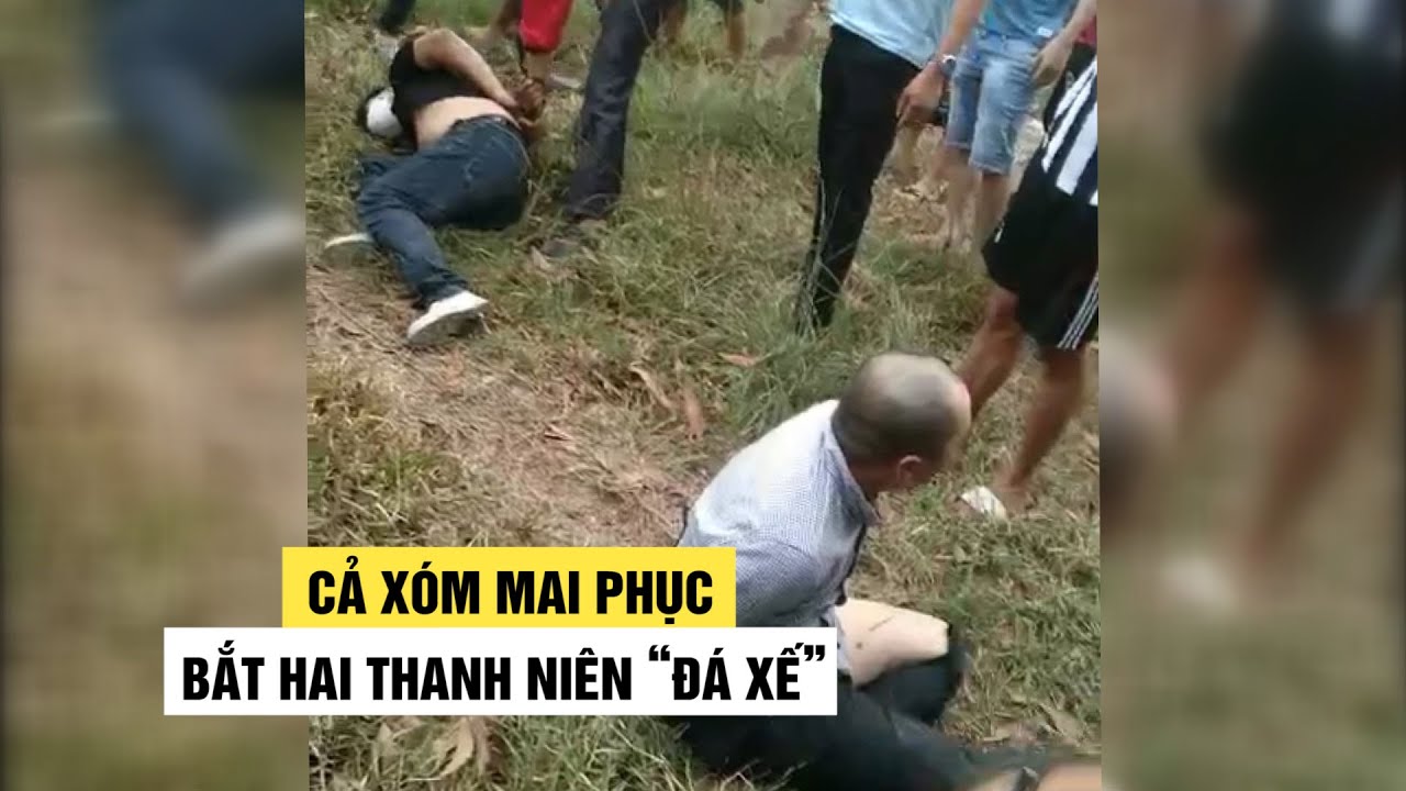 Cả xóm mai phục tóm gọn hai thanh niên 