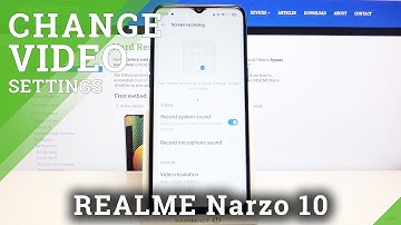 How to Change Video Quality of Screen Recorder on REALME Narzo 10 – Screen Video Adjustments