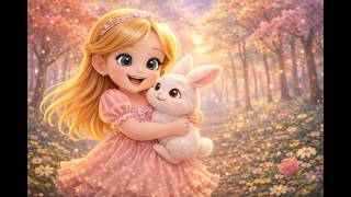 The Little Princess and the Bunny 👑🐰 | Cute Fairytale Song for Kids | Nursery Rhymes screenshot 5